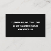 ヘンファームオーガニックバイオエッグ 名刺 (裏面)