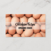 ヘンファームオーガニックバイオエッグ 名刺 (正面)