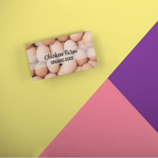 ヘンファームオーガニックバイオエッグ 名刺