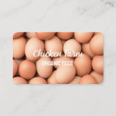 ヘンファームオーガニックバイオエッグ 名刺 (正面)