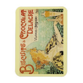 ヘンプリバット、ビスケットとチョコレート、ヴィンテージ マグネット (縦)