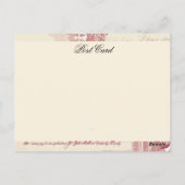 ヘンリエッタ ポストカード (裏面)