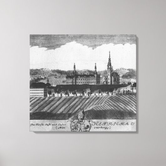 ヘンリコー修道院 キャンバスプリント (正面)