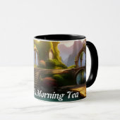 ヘンリック朝のお茶 マグカップ (正面右)