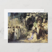 ヘンリック・シエミラズキ – キリストと罪人 ポストカード (正面/裏面)