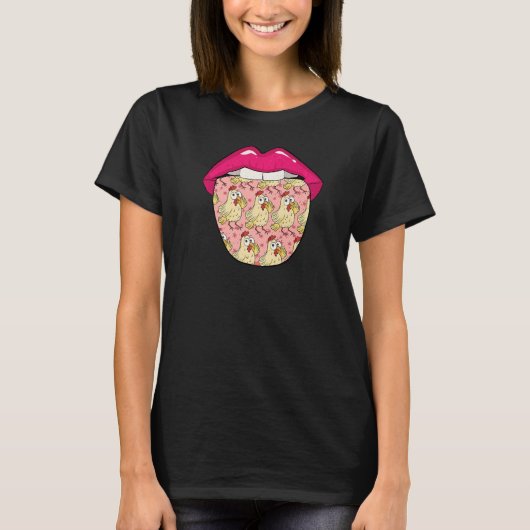 ヘンリップスエッグファーム農業農家チキン Tシャツ (正面)