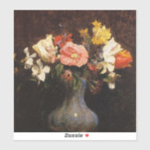 ヘンリファンティン – ラトゥール、花、ラクダ、チューリップ シール (シート)