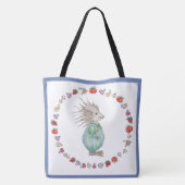 ヘンリーのハリネズミのベビーのトートバック トートバッグ (裏面)