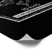 ヘンリーのフォーク川アイダホフライ釣り ポスター (角)