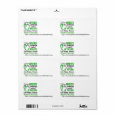 ヘンリーのヘルパー出荷ラベル ラベル (フルシート)