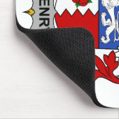 ヘンリーの家紋 マウスパッド (コーナー)