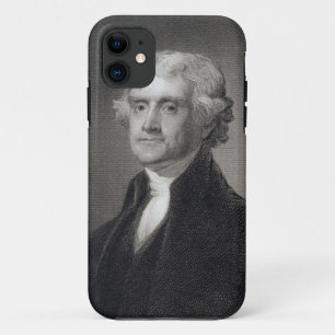 ヘンリーのBrによって刻まれるトーマス・ジェファーソンのポートレート iPhone 11 ケース