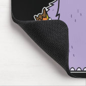 ヘンリーはチョコレート-マウスパッド--を愛します マウスパッド (コーナー)