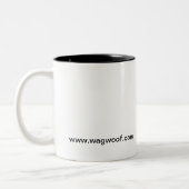 ヘンリーイギリスのブルドッグ ツートーンマグカップ (左)