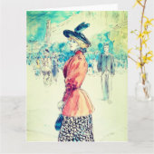 ヘンリーエレガントソム – 大通り カード (黄色い花)