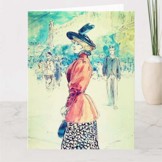 ヘンリーエレガントソム – 大通り カード (正面)