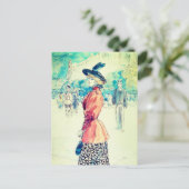 ヘンリーエレガントソム – 大通り ポストカード (スタンド正面)