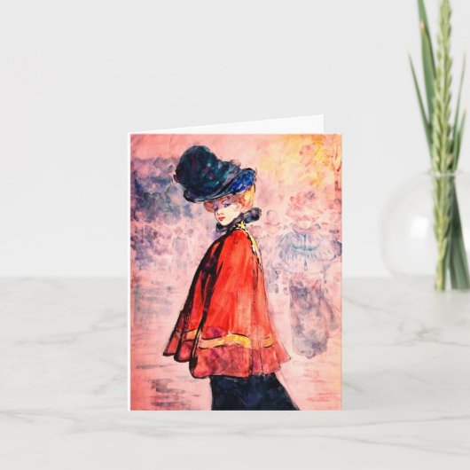 ヘンリーエレガントソムRed Cape カード (正面)