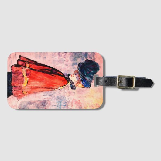 ヘンリーエレガントソムRed Cape ラゲッジタグ (正面横)