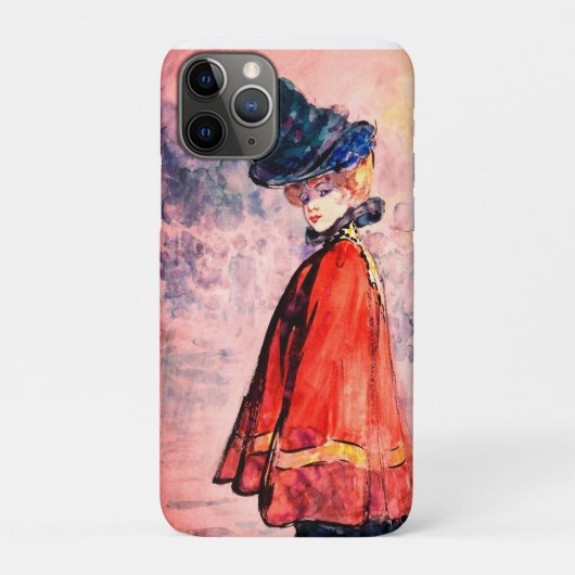 ヘンリーエレガントソムRed Cape Case-Mate iPhoneケース (裏)