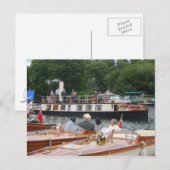 ヘンリーオンテムズクラシックスチームのヨット ポストカード (正面/裏面)