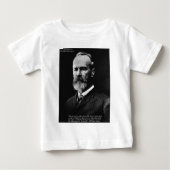 ヘンリージェームズアティートウィズウィズダム引用文ギフト&カード ベビーTシャツ (正面)