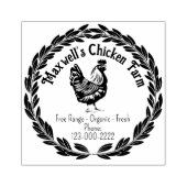 ヘンリースクラシック卵カートン表示 ラバースタンプ (インプリント)