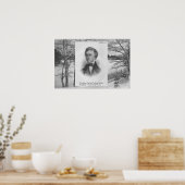 ヘンリーダビッドソロー引用文 ポスター (キッチン)