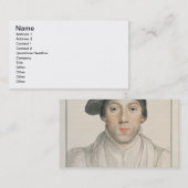 ヘンリーハワードのFrancesc著刻まれるサリー州の伯爵 名刺 (正面/裏面)