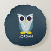 ヘンリーフクロウ ラウンドクッション (正面)
