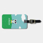 ヘンリーフクロウ ラゲッジタグ (正面横)