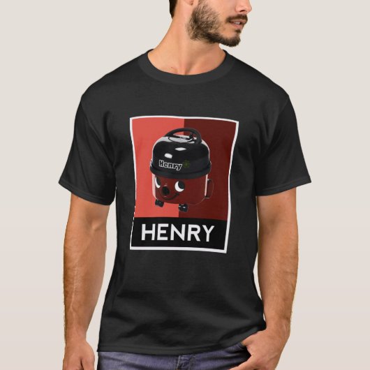 ヘンリーフーバーアポップ・アートのートデザイン Tシャツ (正面)