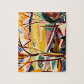 ヘンリーライマンセインバレー滝フォーヴィストアート ジグソーパズル (縦)