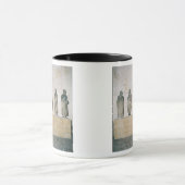 ヘンリー七世の神聖ローマ皇帝の彫像 マグカップ (中央)