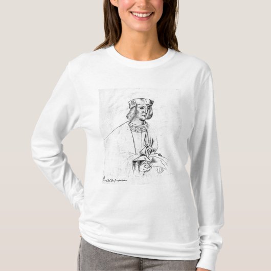 ヘンリー七世イギリス国王 Tシャツ (正面)