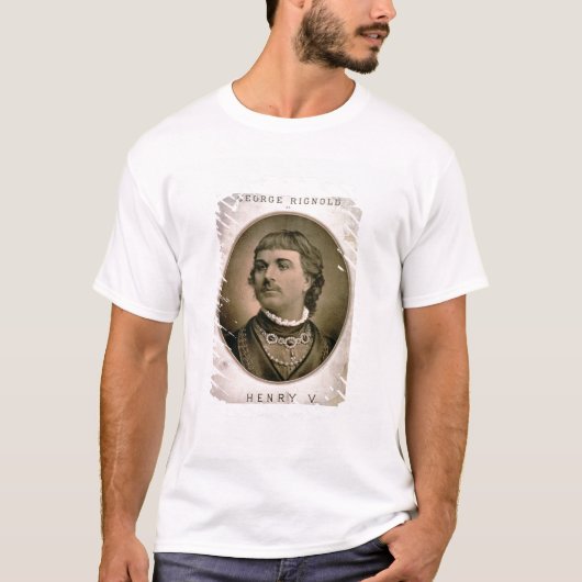 「ヘンリー五世としてジョージRignold」のための広告(col Tシャツ (正面)