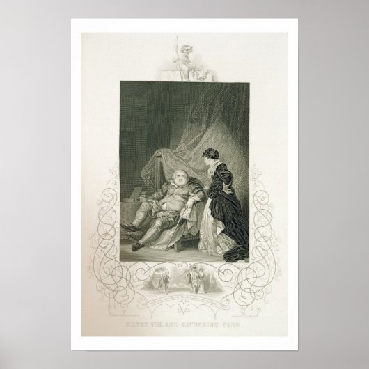 ヘンリー五世のヘンリー八世とキャサリン遊パール ポスター (正面)