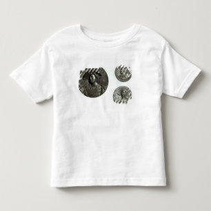 ヘンリー八世およびアン・ブーリンを描写する硬貨 トドラーTシャツ