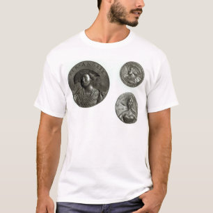 ヘンリー八世およびアン・ブーリンを描写する硬貨 Tシャツ