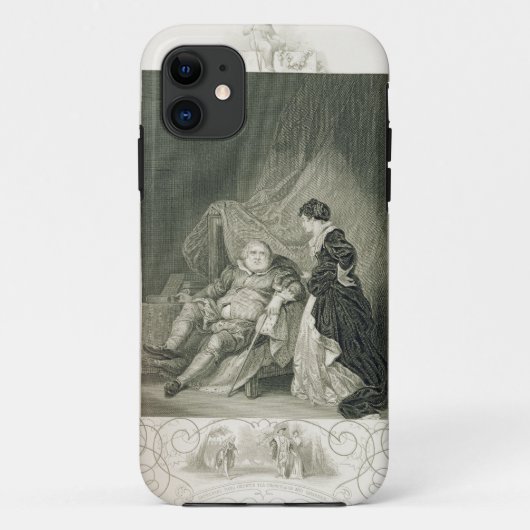 ヘンリー八世および演劇ヘンリー五世のキャサリン・パー、 Case-Mate iPhoneケース (裏面)