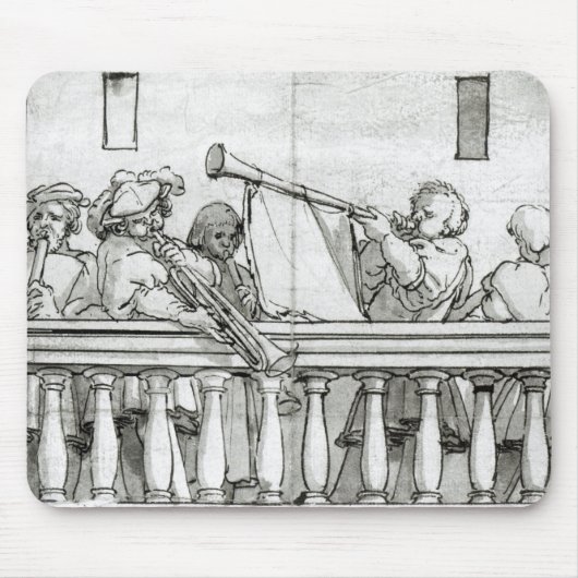 ヘンリー八世のミュージシャン マウスパッド (正面)