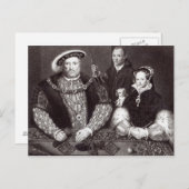 ヘンリー八世のメリー彼の娘の女王 ポストカード (正面/裏面)