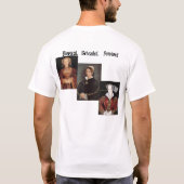 ヘンリー八世の妻 Tシャツ (裏面)
