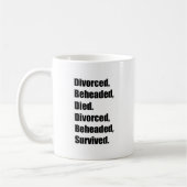 ヘンリー八世の6人の妻 コーヒーマグカップ (左)