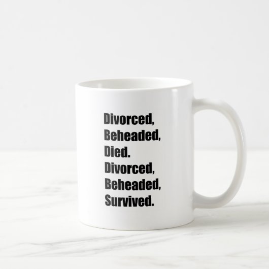 ヘンリー八世の6人の妻 コーヒーマグカップ (右)