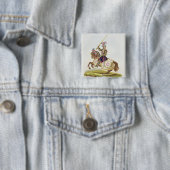 ヘンリー八世の(1491-1547年) 1525年イギリス国王、から 缶バッジ (インサイチュ)