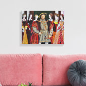 ヘンリー八世王とその六人の妻 キャンバスプリント (インサイチュ (リビング))