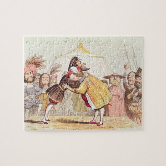 ヘンリー八世(1491-1547年)およびフランシス島フランス(14のI ジグソーパズル (横)