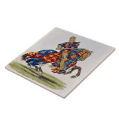 ヘンリー六世の(1421-71年)イギリス国王、「Aからの1422年、 タイル (側面)