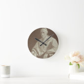 ヘンリー基本的なエドワードの人を配置することのポートレート(1808-92年 ラウンド壁時計 (ホーム)